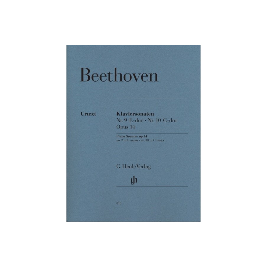 9790201808109HN810 Piano Sonata No.9 And No.10 Op.14