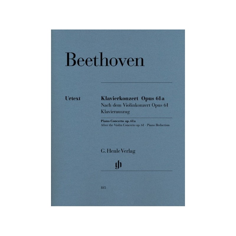 9790201808154HN815 Piano Concerto Op.61a After The Violin Concerto