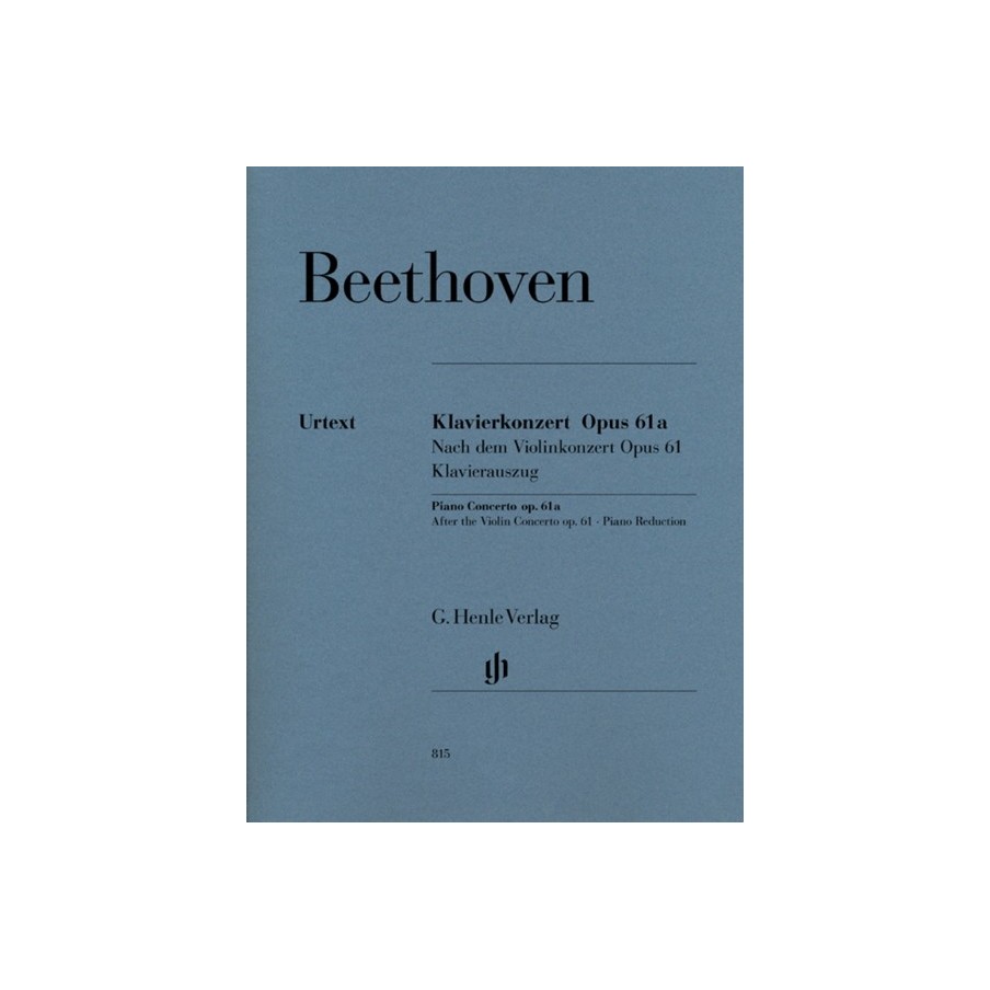 9790201808154HN815 Piano Concerto Op.61a After The Violin Concerto
