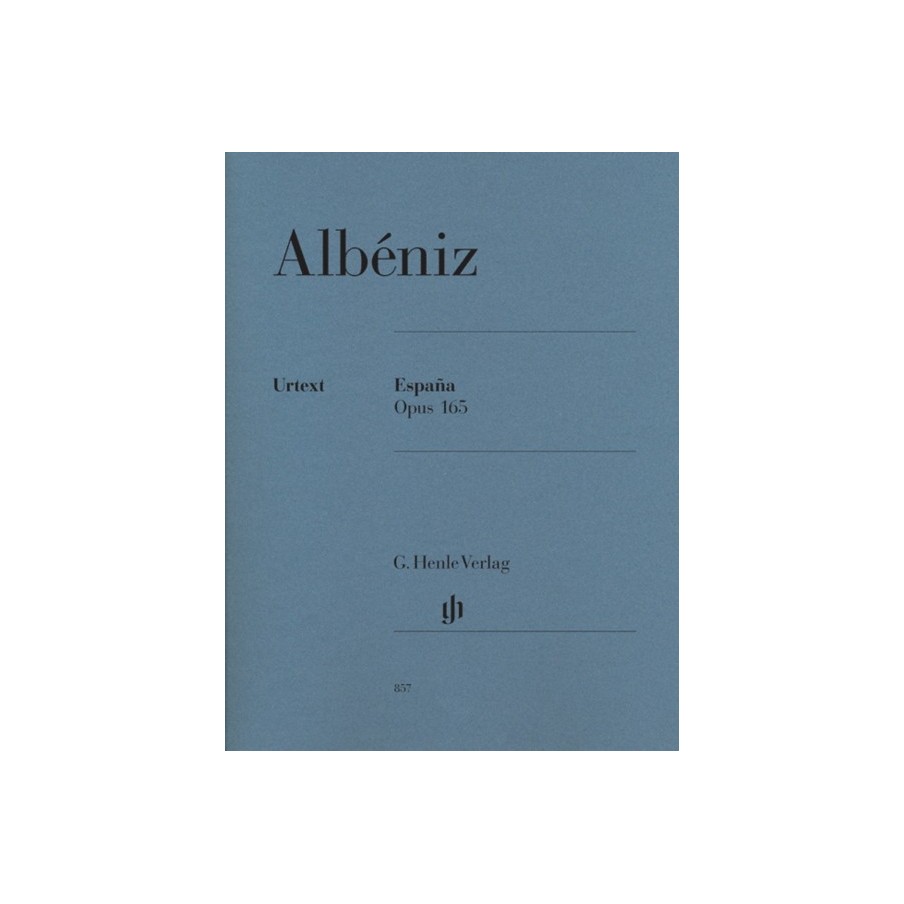 9790201808574HN857 Espana Op. 165
