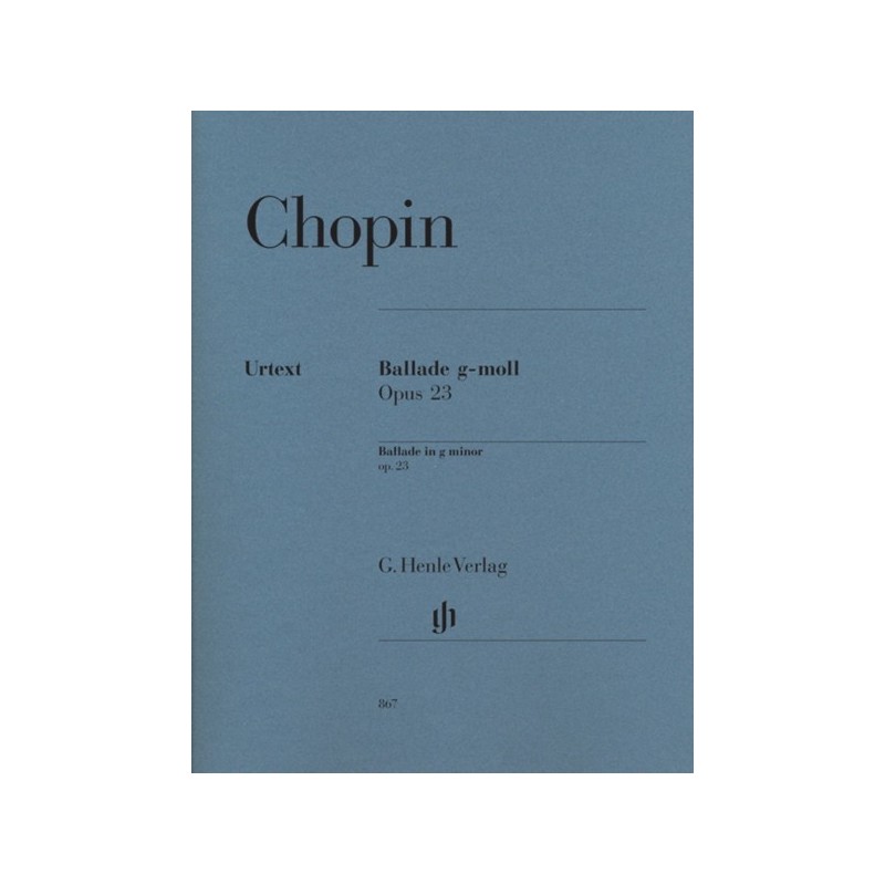 9790201808673HN867 Ballade In G Minor Op.23