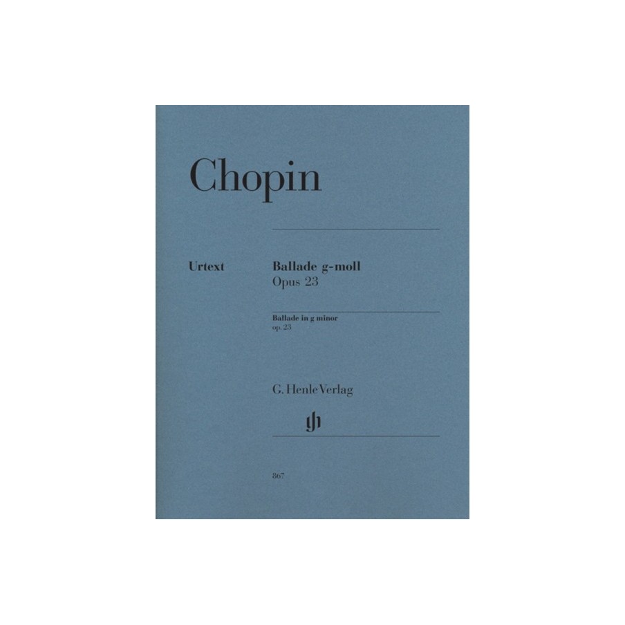 9790201808673HN867 Ballade In G Minor Op.23