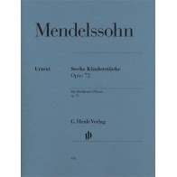 9790201809144HN914 Six Children's Pieces Op. 72
