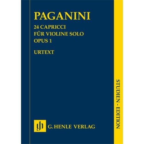 9790201894508HN9450 24 Capricci für Violine solo Opus 1