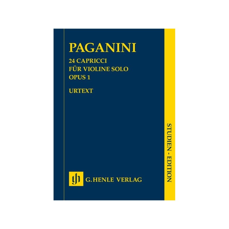 9790201894508HN9450 24 Capricci für Violine solo Opus 1