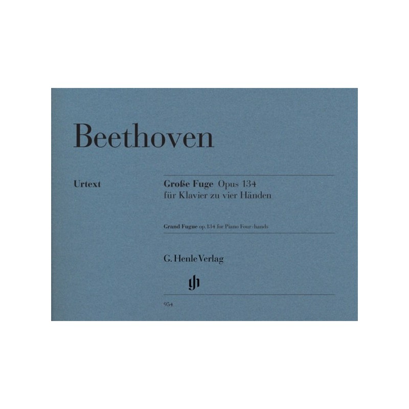 9790201809540HN954 Grand Fugue Op.134 - Piano Four-Hands