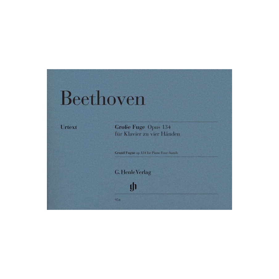 9790201809540HN954 Grand Fugue Op.134 - Piano Four-Hands