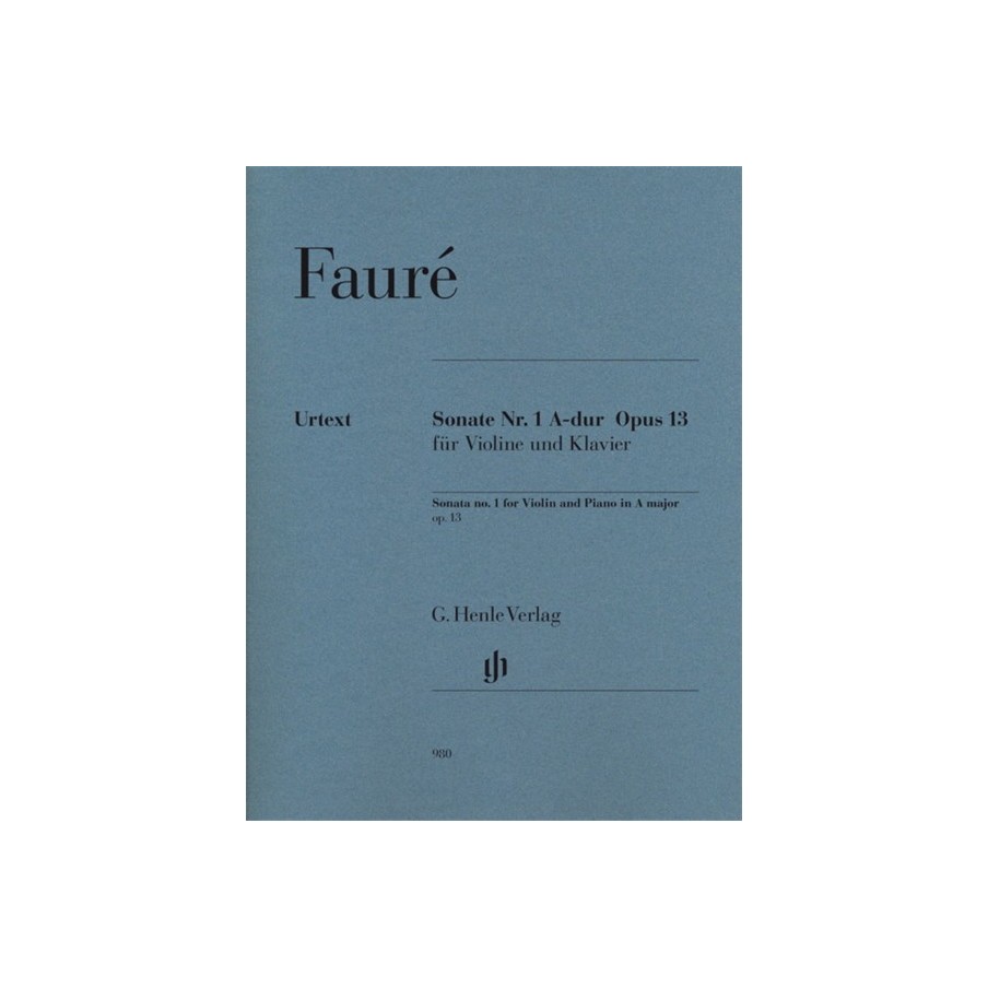 9790201809809HN980 Sonata No.1 For Violin And Piano In A Major