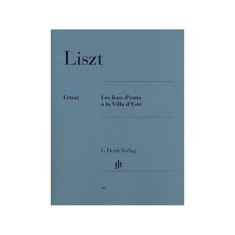 9790201809830HN983 Les Jeux d'eaux à la Villa d'Este