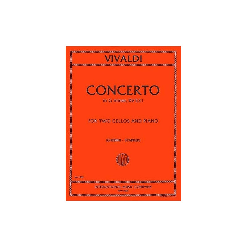 Concerto in G minor, RV 531 (GHEDINI - STARKER) 