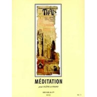 9790047096265ALHE09626 Méditation de Thaïs, pour Flûte et Piano