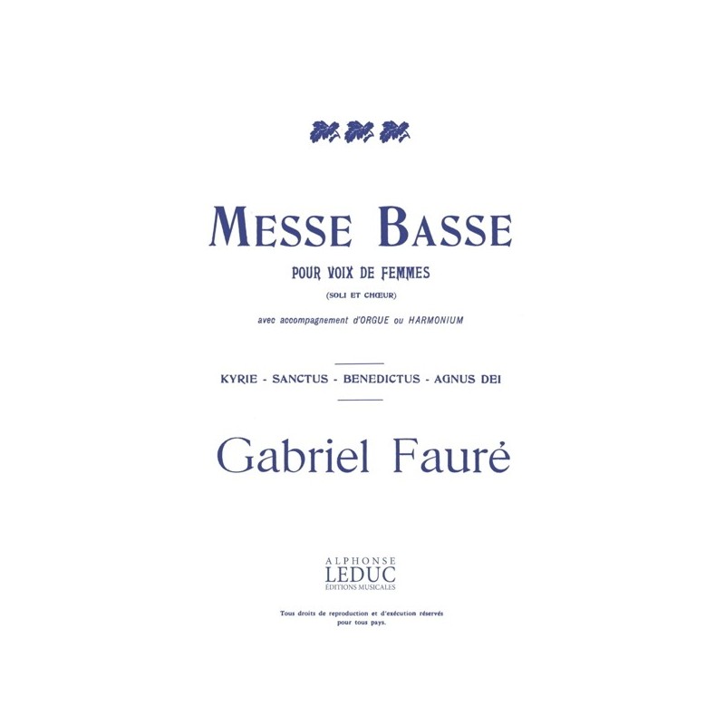 9790047233042ALHE23304 Messe Basse