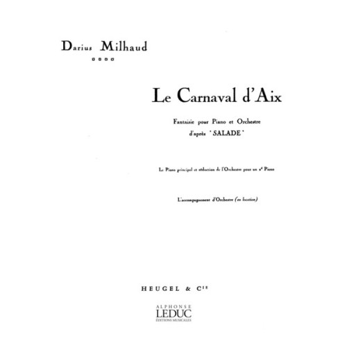 9790047294289ALHE29428 Le Carnaval d'Aix Op.83b