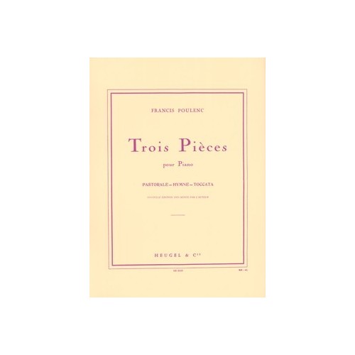 9790047301055ALHE30105 Trois Pieces Pour Piano