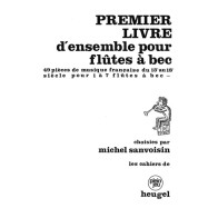 9790047320926ALHE32092 Premier Livre d'Ensemble pour Flûtes à Bec