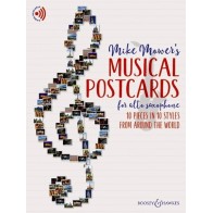 97900601388059781784546939BH13880 Musical Postcards for Alto Saxophone