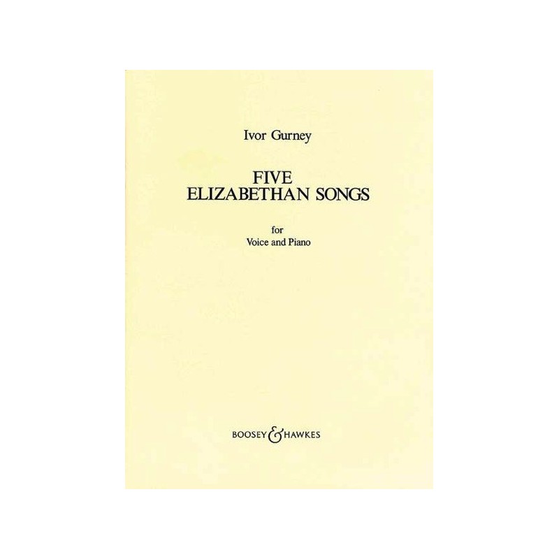 9790060031694BH5000136 5 Elizabethan Songs