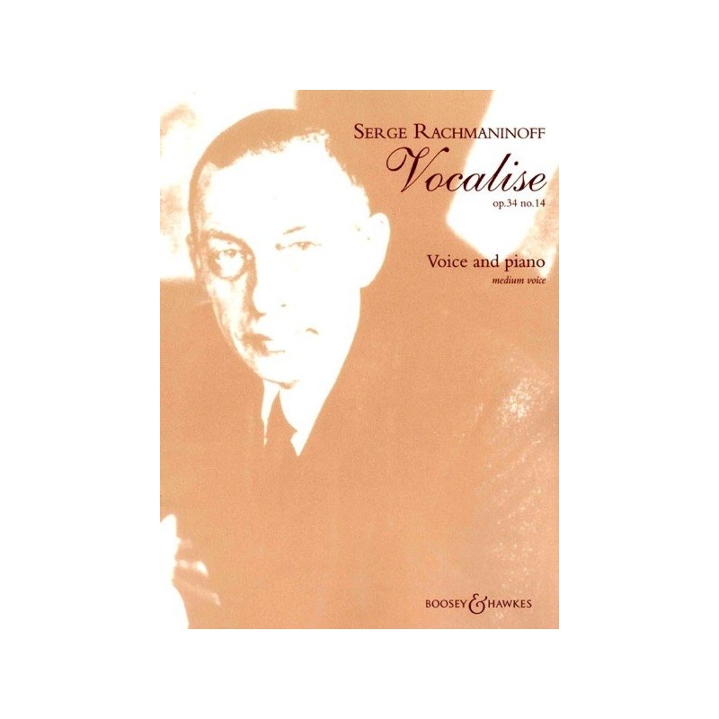 9790060022289BH5000630 Vocalise Op.34 No.14