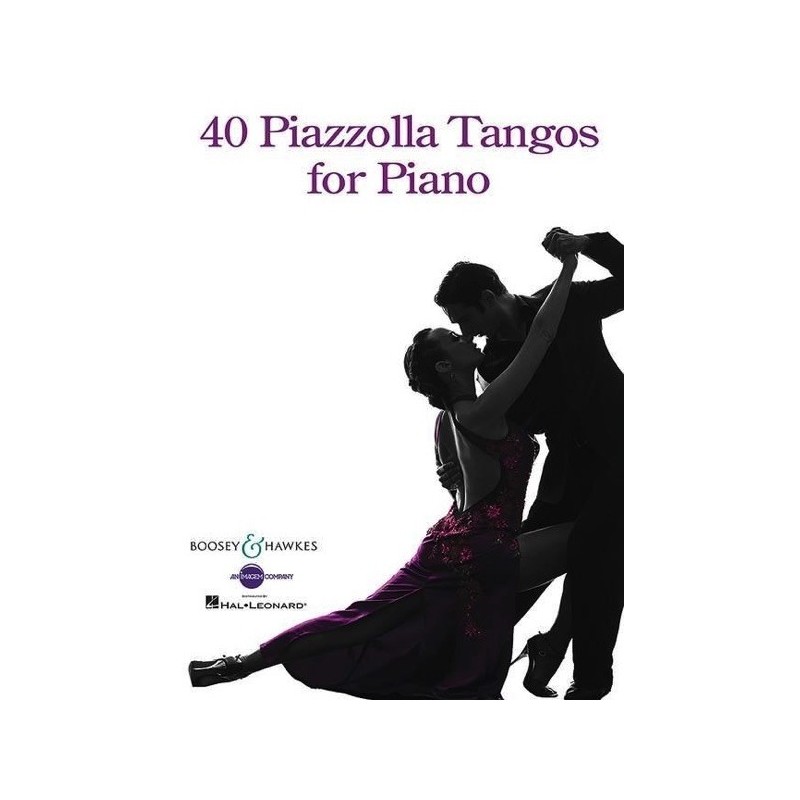 97900512467869781480382336884088990053BHI24678 40 Piazzolla Tangos for Piano