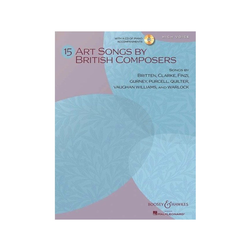 97900519343249781458410474884088588069BHI93432 15 Art Songs by British Composers