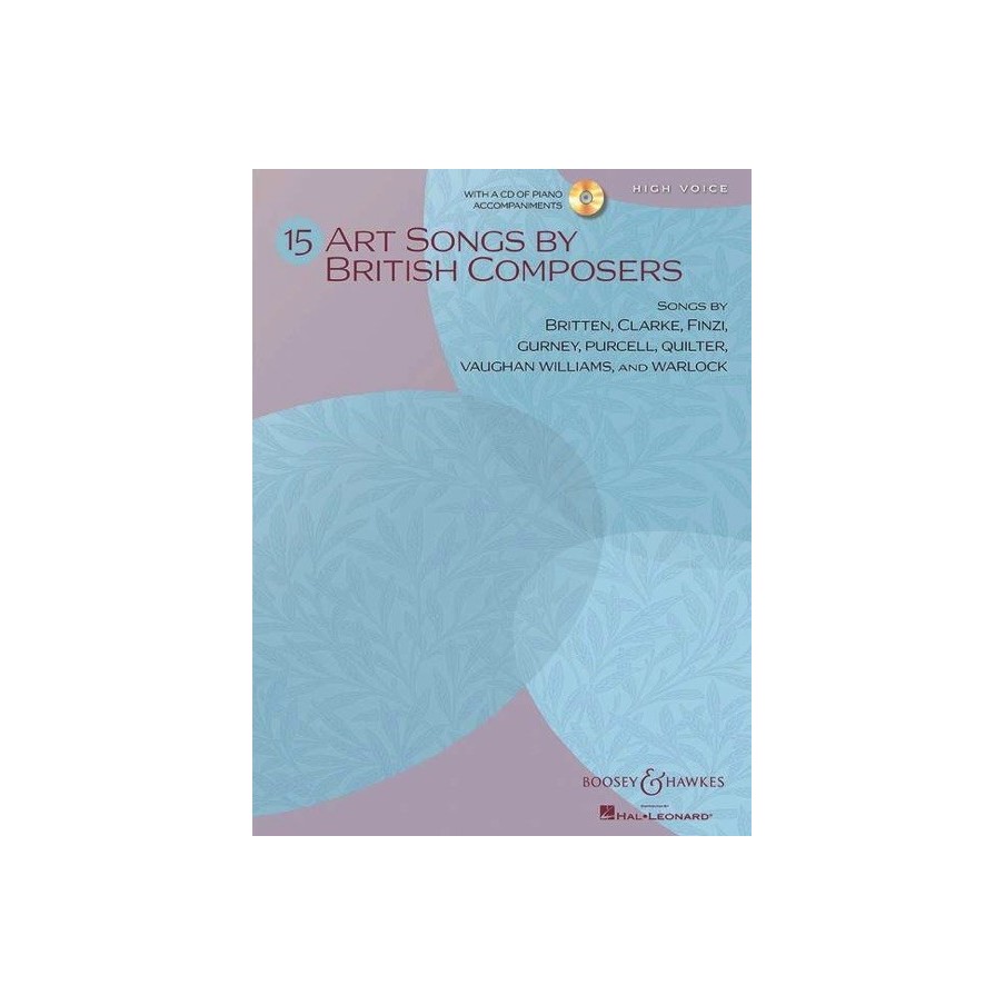 97900519343249781458410474884088588069BHI93432 15 Art Songs by British Composers