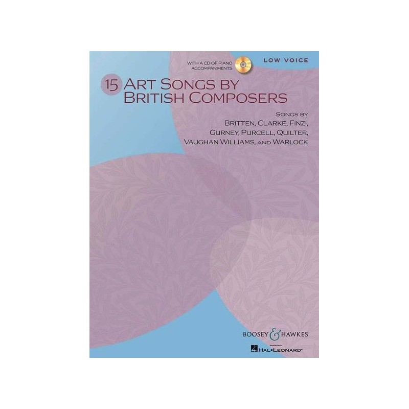 97900519343319781458410481884088588076BHI93433 15 Art Songs by British Composers