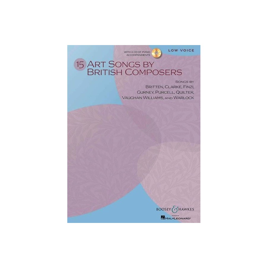 97900519343319781458410481884088588076BHI93433 15 Art Songs by British Composers