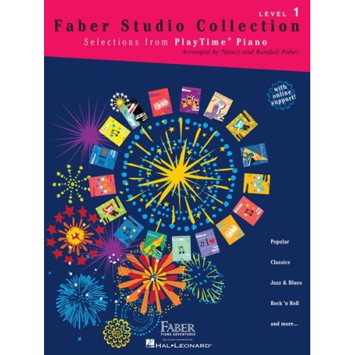 884088909253HL00119433 PlayTime Piano Faber Studio Collection Level 1