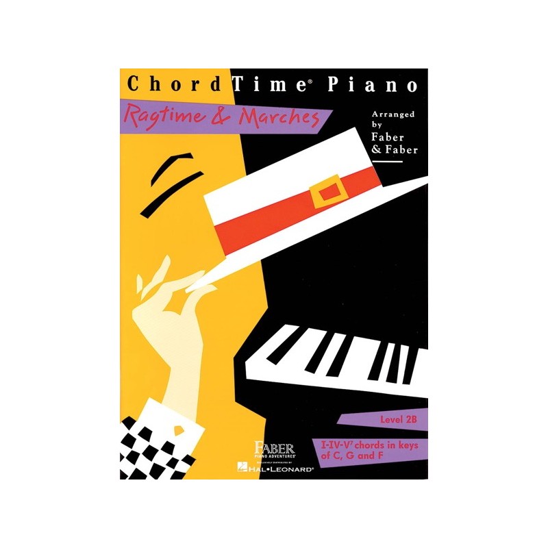 674398201778HL00420204 ChordTime Piano Ragtime & Marches Level 2B
