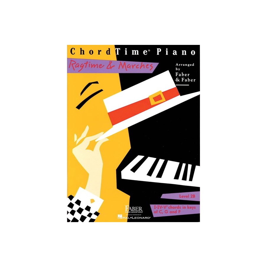 674398201778HL00420204 ChordTime Piano Ragtime & Marches Level 2B