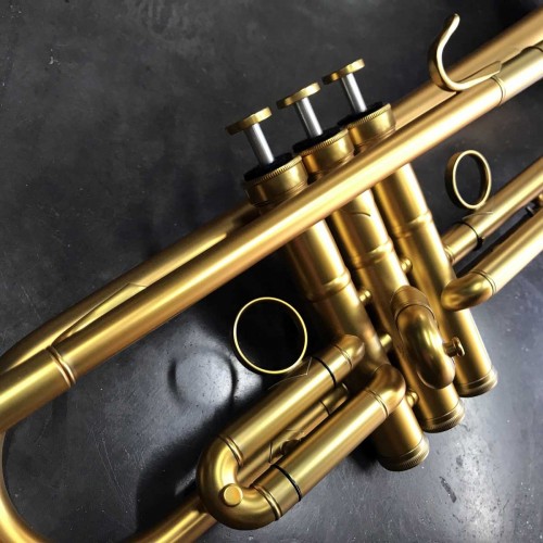 Trompette Sib d'occasion B&S MBX III Heritage Verni Or Mat