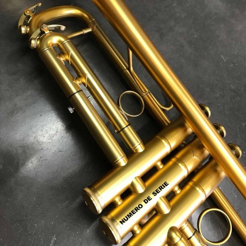 Trompette Sib d'occasion B&S MBX III Heritage Verni Or Mat