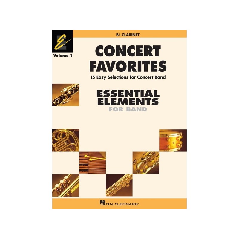 Concert Favorites Vol. 1 - Bb Clarinet 