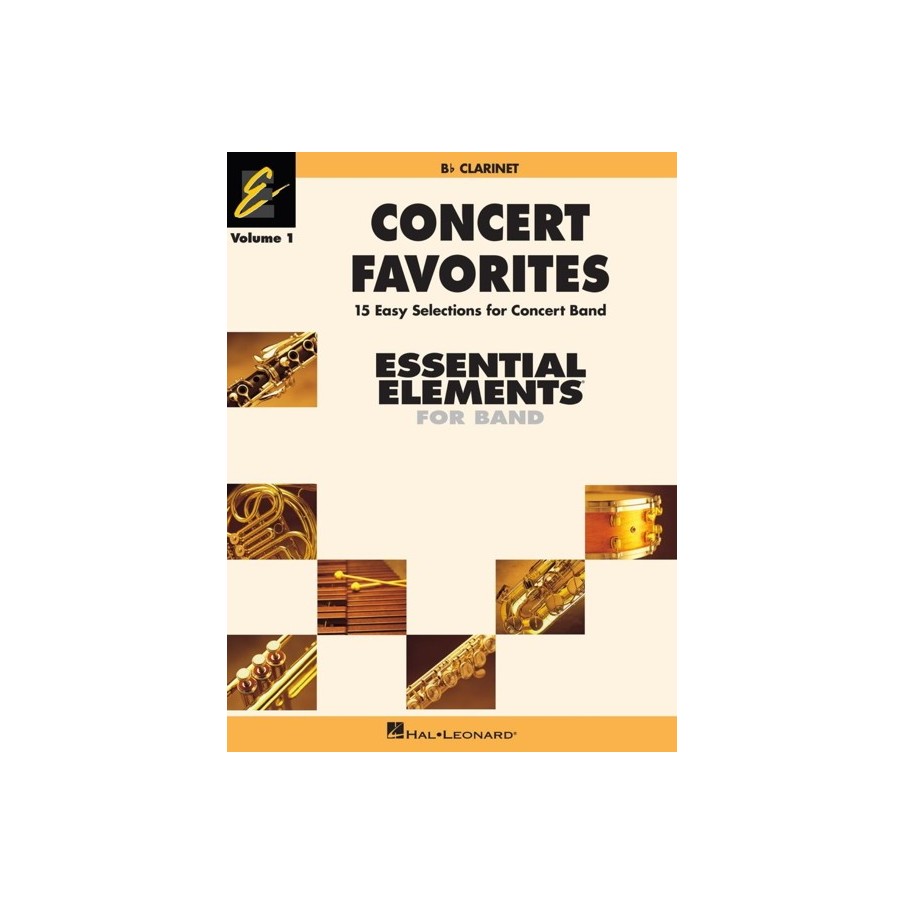 Concert Favorites Vol. 1 - Bb Clarinet 