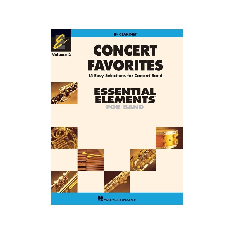 Concert Favorites Vol. 2 - Clarinet 