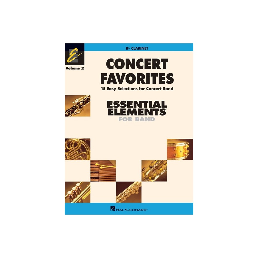 Concert Favorites Vol. 2 - Clarinet 