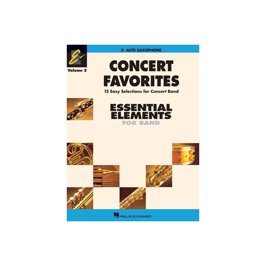 Concert Favorites Vol. 2 - Alto Sax 
