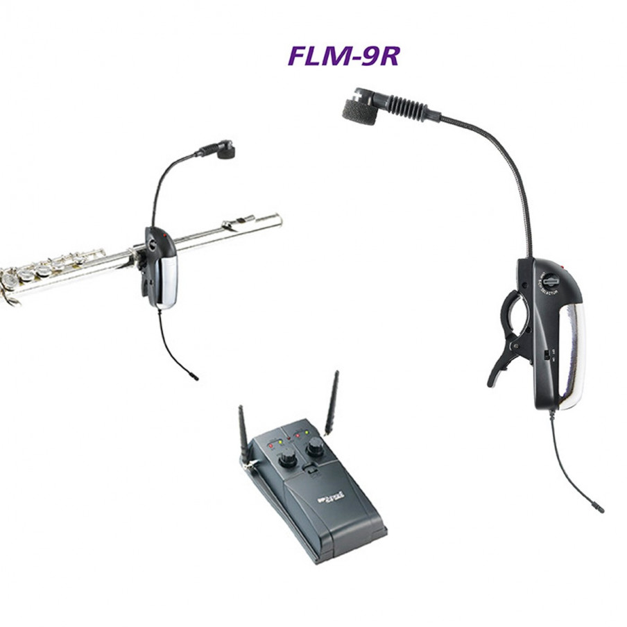 Microphone sans fil SOUNDPLUS FluteMic-9R Flûte traversière Microphone sans fil SOUNDPLUS FluteMic-9R Flûte traversière