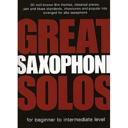 9781847720023MUSAM989846 Great Saxophone Solos