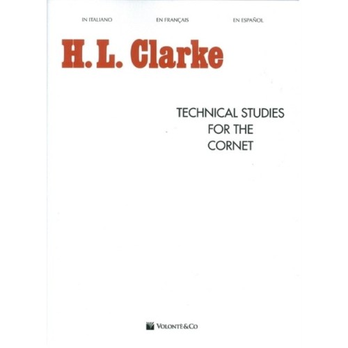 9788863881189VOLMB120 Technical Studies For The Cornet
