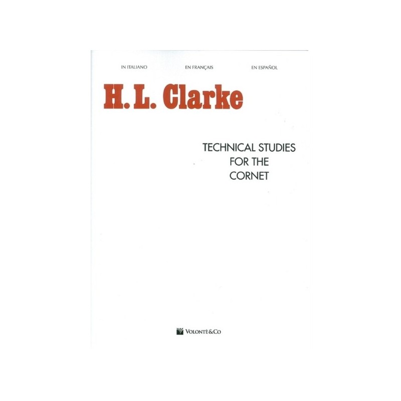 9788863881189VOLMB120 Technical Studies For The Cornet
