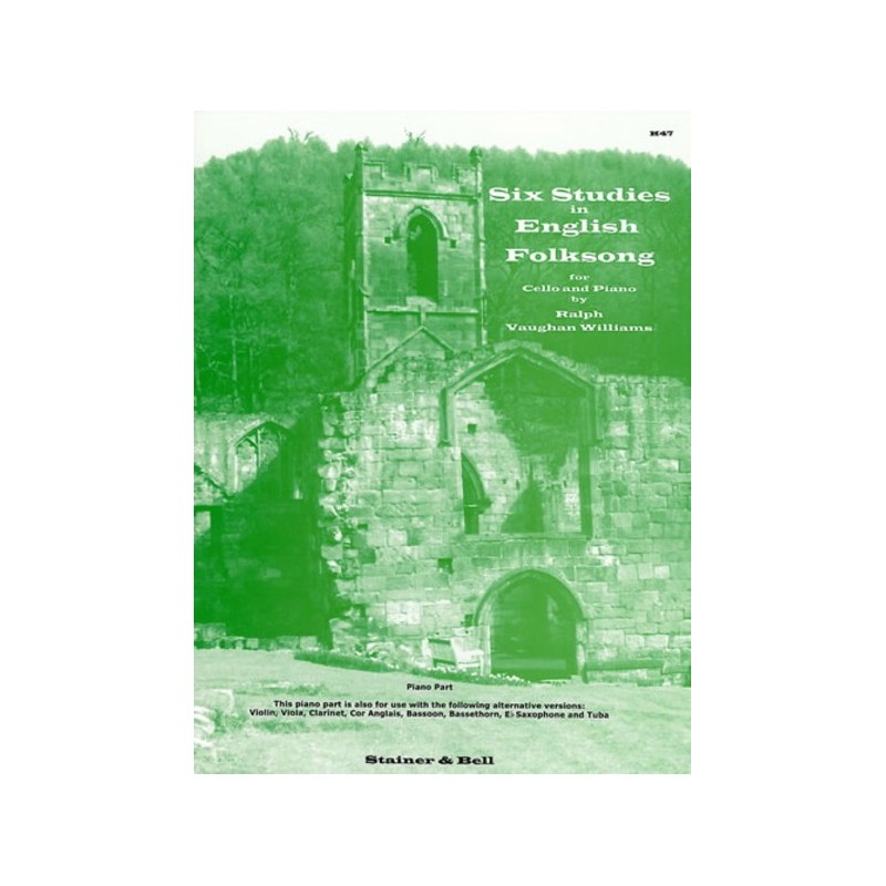 9790220217524STAH47 Six Studies In English Folk Song