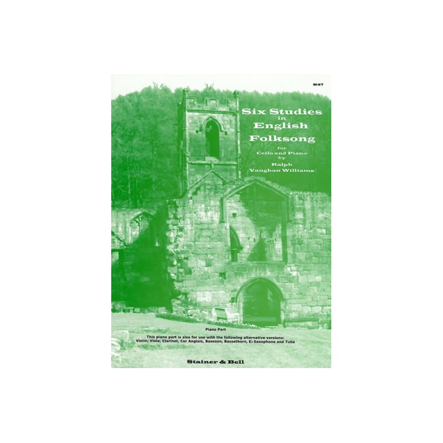 9790220217524STAH47 Six Studies In English Folk Song