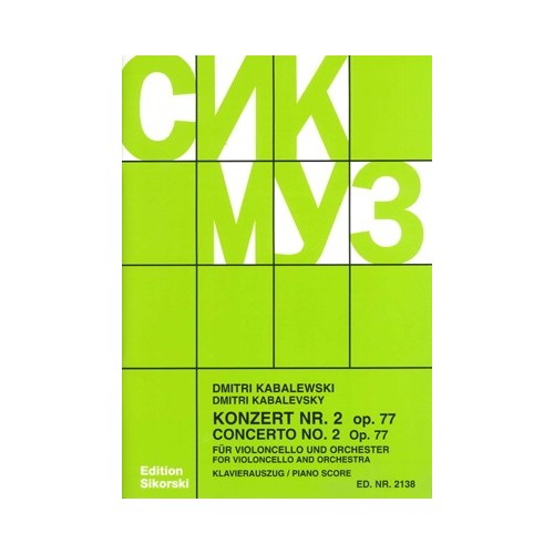9790003017129SIK2138 Concert 02 Op.77