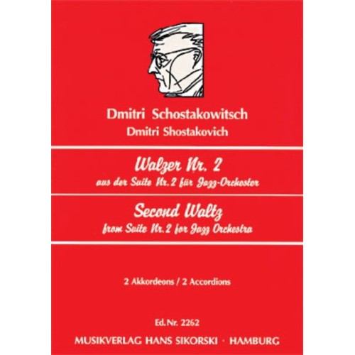 9790003031255SIK2262 Walz Nr. 2 aus der Suite Nr. 2 für Jazz-Orchester