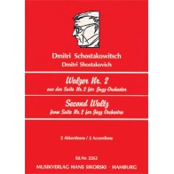 9790003031255SIK2262 Walz Nr. 2 aus der Suite Nr. 2 für Jazz-Orchester