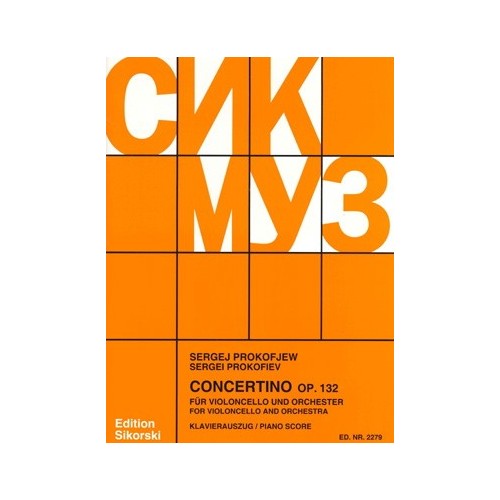 9790003018218SIK2279 Concertino Op. 132 Sol M