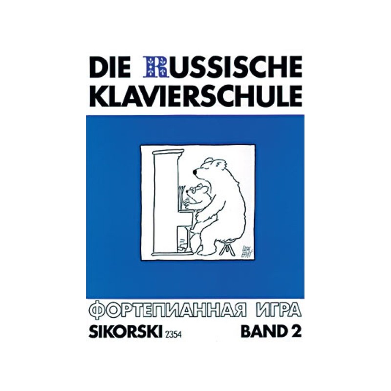 9783920880693SIK2354 Die Russische Klavierschule Band 2