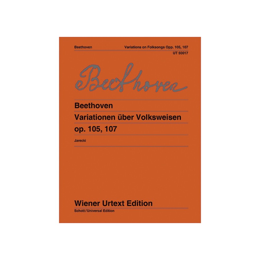Variations on Folk Songs op. 105 + 107 