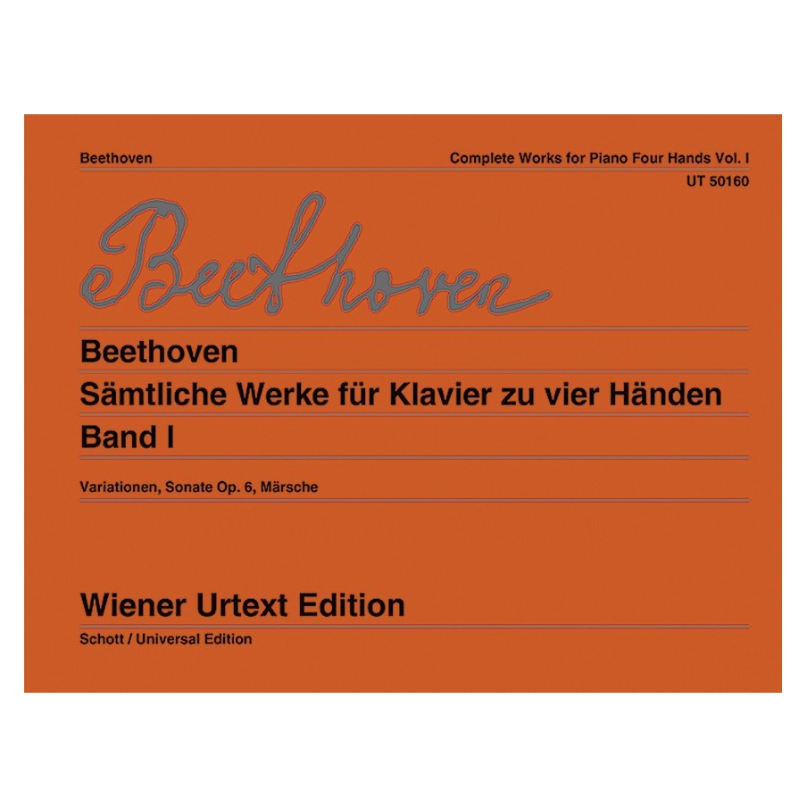 Complete Works for Piano Four Hands, op. 134 